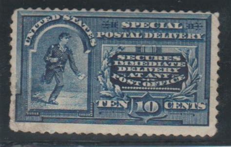 U S Scott E E Special Delivery Stamps Used Set United States