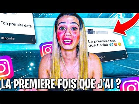 Ma Premi Re Fois Je Vous Raconte Tout Youtube