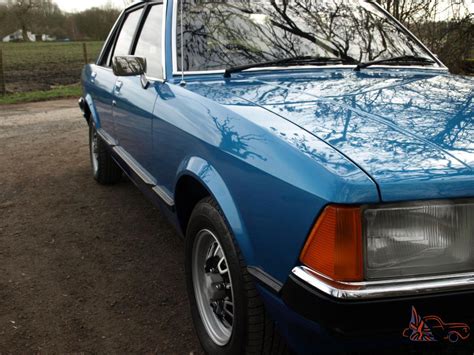 Breathtaking 1977 Ford Granada Mk2 23 L Low Miles Painstakingly