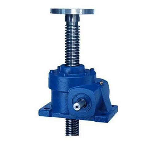 Swl Series Worm Gear Lift 10t 500mm Stroke Worm Screw Jack Reduction