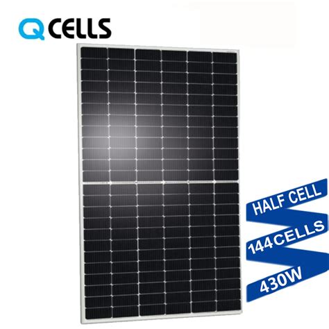 Qcell Perc Mono Solar Panel 415 430w Manufacture Pv Panel Half Cut