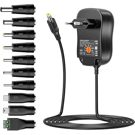 Adaptateur Secteur V A Alimentation Max W Ac V V Dc V