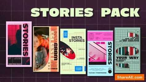 Videohive Modern Vertical Stories Free After Effects Templates