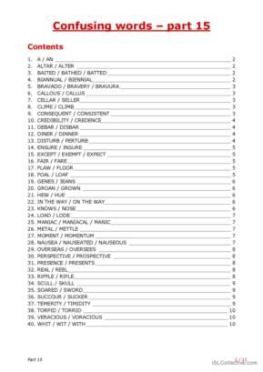 Anagrams English Esl Worksheets Pdf Doc