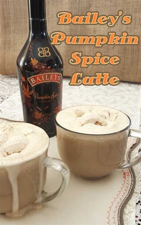 Bailey's Pumpkin Spice Latte - Sparkles of Yum