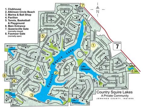 North Vernon Indiana Map - Table Rock Lake Map