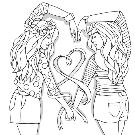 Coloriage Bff Imprimer