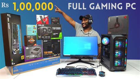 Rs 1 Lakh Full Gaming PC Build GTX 1650 ASUS COUGAR Mr Pc Wale