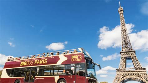 Hop-On Hop-Off Sightseeing Bus Tour Paris