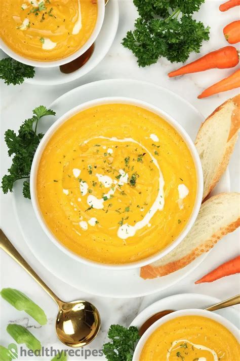 Easy Carrot Soup Recipe The Healthy Heart Warming Soup