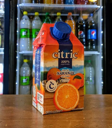 JUGO CITRIC NARANJA X 500 CC Atención 24hs