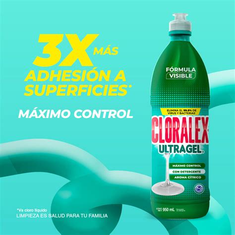 Blanqueador Cloralex Max Visible Citrico 950 ml | Soriana