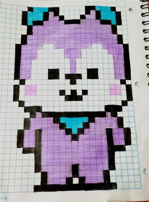 Mang pixel art Dibujos fáciles Dibujitos sencillos Dibujos en