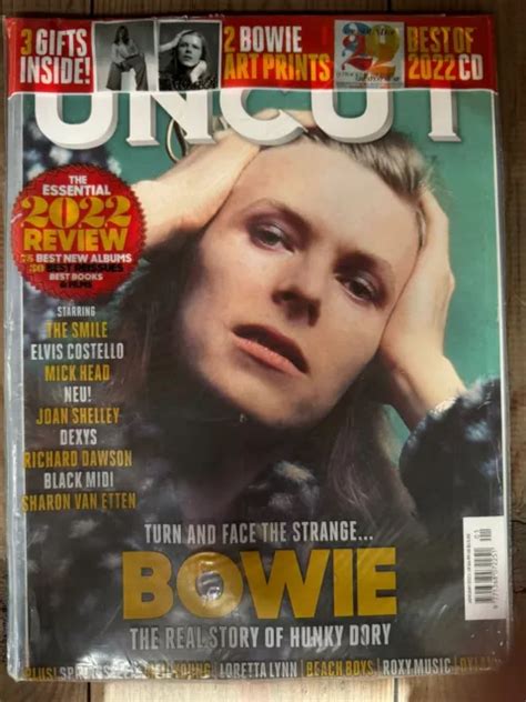 UNCUT MAGAZINE JAN 2023 David Bowie Hunky Dory 2 Art Prints Best Of