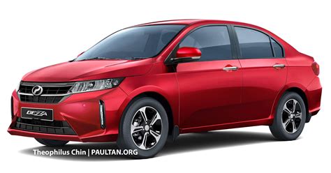 Perodua Bezza Second Gen Render Theophilus Chin 1 Paul Tan S