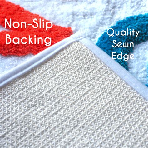 Get Naked Bath Mat Funny Cute Bathroom Rugs Rainbow White Etsy