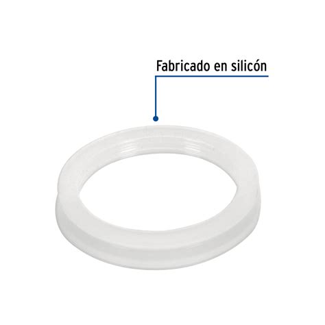 Empaque de silicón para calentador solar 58 mm Foset Refacciones