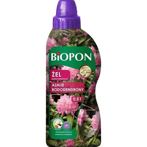 Nawóz mineralny żel do rododendronów azalii i różaneczników 500ml BIOPON