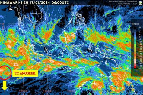 Siklon Tropis Anggrek Muncul Di Wilayah Indonesia Bagaimana Dampaknya