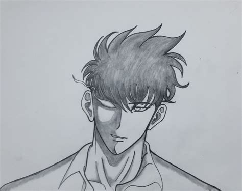 How To Draw Sung Jin Woo Solo Leveling Easy Step By Step