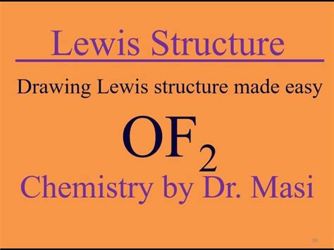 Oxygen Difluoride Lewis Structure