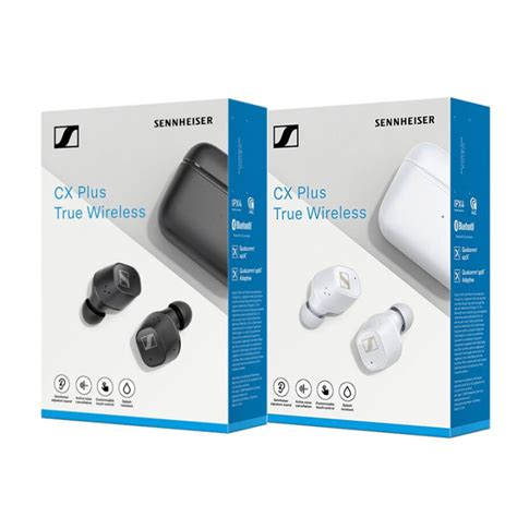 Sennheiser Cx Plus Tw1 Active Noise Cancelling True Wireless Bluetooth Earphones Lazada