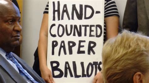 Why We Need To Demand Hand Counted Paper Ballot Voting In America Youtube