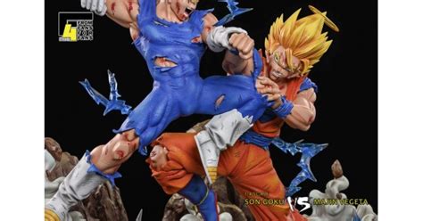 Dbz Goku Vs Majin Vegeta By F Studio