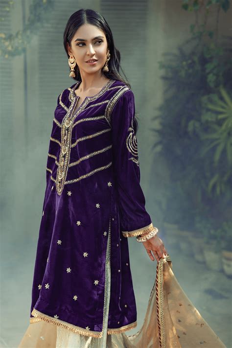 Afshan – Amethyst | Annus Abrar - Women's clothing Designer