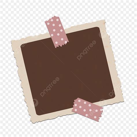 Ledger Paper Clipart Png Images Pink Polka Dot Tape Retro Torn Paper