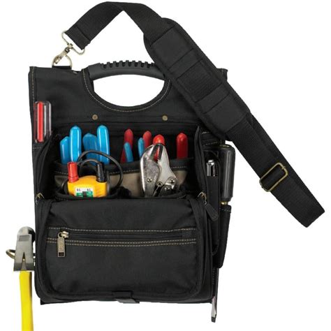 Clc 21 Pocket Zippered Professional Electricians Tool Pouch 1509 In