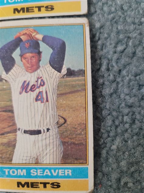 Topps Tom Seaver Baseball Card Lot Of Approx Cards Ebay