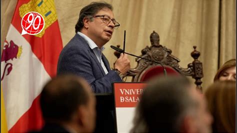 Palabras Del Presidente Gustavo Petro Al Recibir La Medalla De La