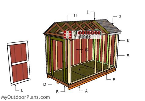 6x12 Shed Plans Pdf Download Myoutdoorplans