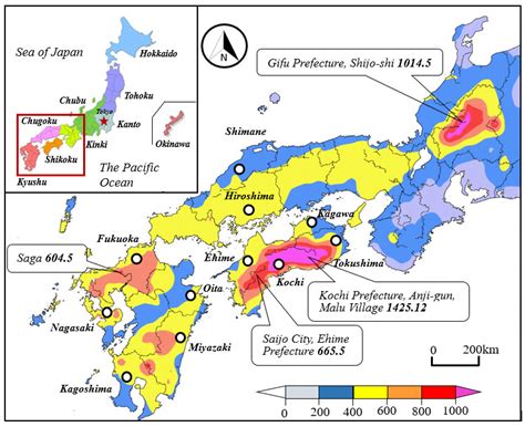 Japan Floods 2018 Map Jungle Maps Map Of Japan Flooding Tsunami