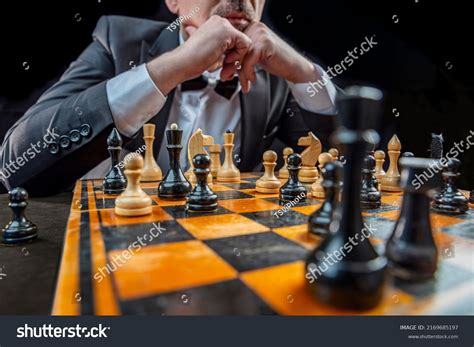 Chess Grandmaster Chess Player Elegant Formal Stock Photo 2169685197 ...