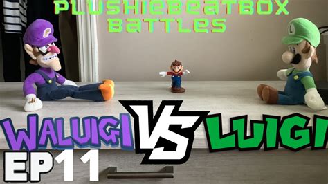 Waluigi Vs Luigi Plushie Beatbox Battles Ep Youtube