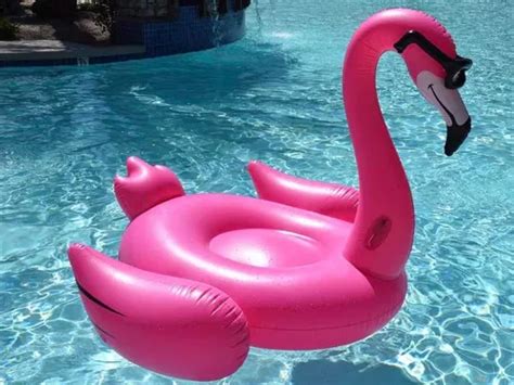 Inflable Flotador Gigante Flamingo Con Lentes X En Venta En