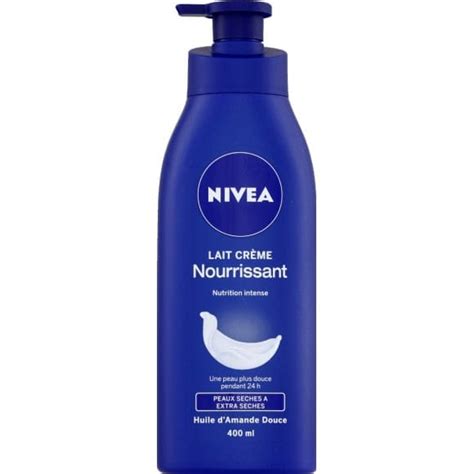 Nivea Lait Cr Me Nourrissant H Huile D Amande Douce Peaux Tr S