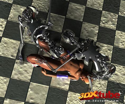 Naked Ebony Chick Gets Finger Banged By Silver Cartoon Picture