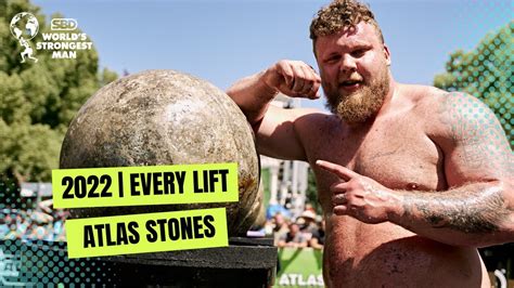 Every Lift Atlas Stones Sbd World S Strongest Man Youtube