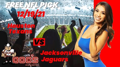 NFL Picks Houston Texans Vs Jacksonville Jaguars Prediction 12 19