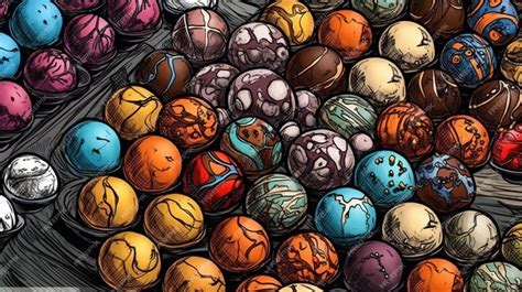 Premium AI Image | Gourmet chocolate truffles Fantasy concept ...