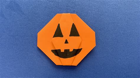 Calabaza De Origami De Halloween C Mo Hacer Una Calabaza De Papel