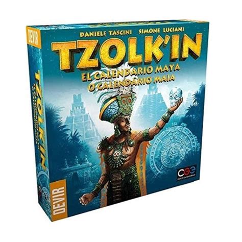 Tzolkin O Calendario Maia Board Game Devir Lacrado Shopee Brasil