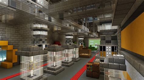 Futuristic Secret Base By Gearblocks Minecraft Marketplace Map