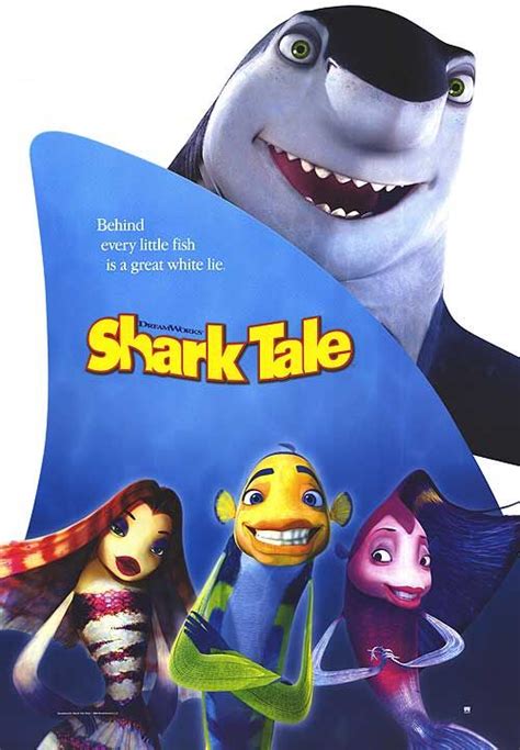 Shark Tale | Shark tale, Große haie kleine fische, Poster