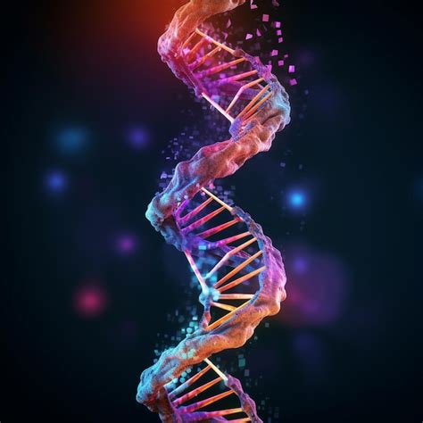 Premium Ai Image Dna Illustration