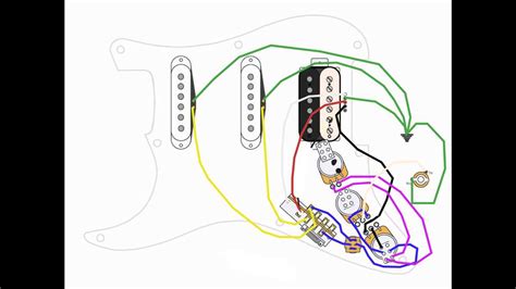 A Comprehensive Guide To Hss Wiring Diagram With 5 Way Switch 1 Volume And 2 Tone Controls