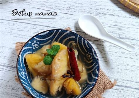 Resep Setup Nanas Oleh Mama Fathan Cookpad